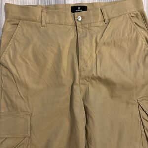 Represent Men's Tan Cargo Pants